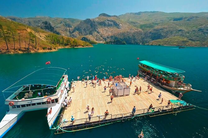 Side / Manavgat : Green Canyon Boat Trip w/ Lunch & Soft Drinks - Manavgat Dam: why this land stop is more than just a photo stop