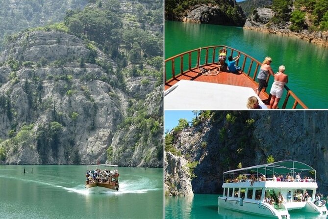 Side / Manavgat : Green Canyon Boat Trip w/ Lunch & Soft Drinks - The Green Canyon boat cruise: where the day’s magic happens