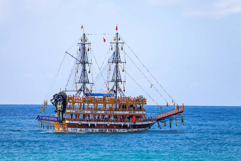 Side: Pirate Boat Trip with Lunch & Swimming Stops - Sailing the Manavgat River: Turtles, Shipyards, and River Breeze