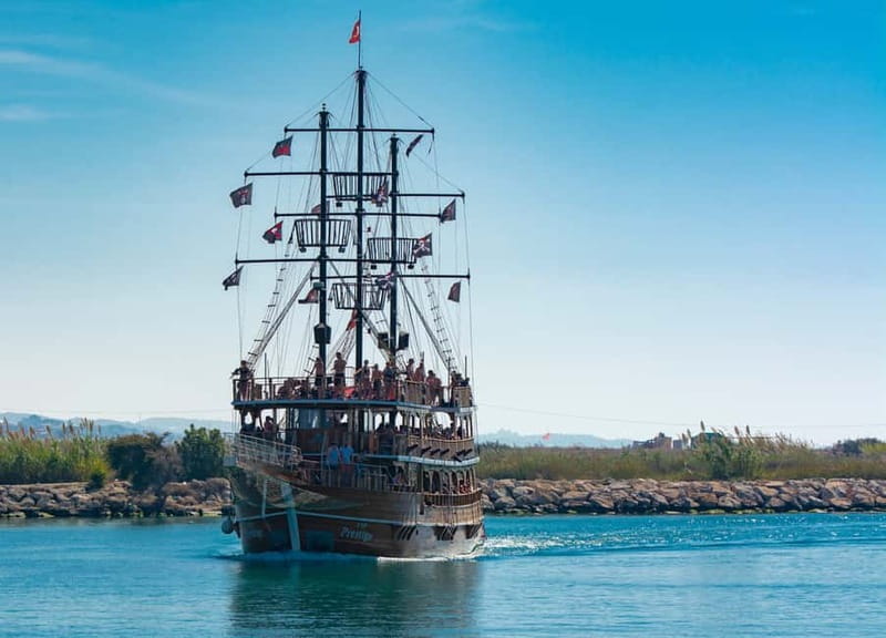 Side: Pirate Boat Trip with Lunch & Swimming Stops - Where the River Meets the Sea: Swimming Stop and Beach Walks