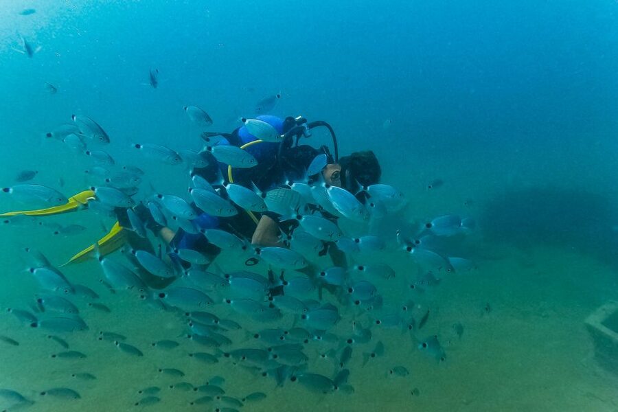 Side: Scuba Diving, Underwater Museum, 2 Dives incl. Lunch - Lunch on board, plus the kind of coast views you do not get inland