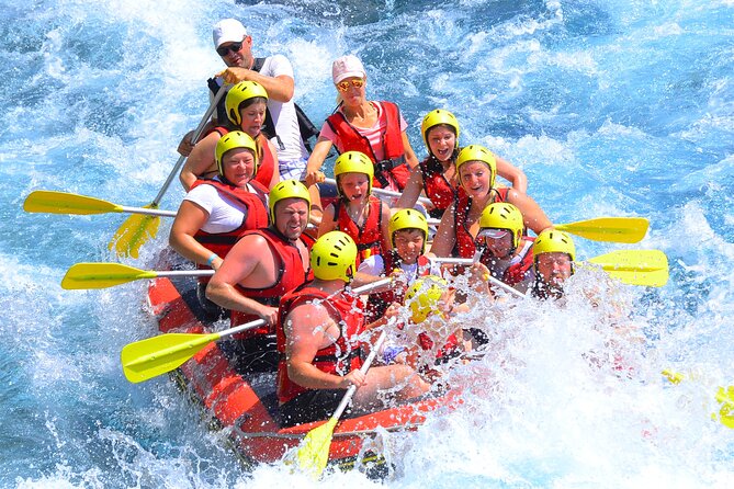 "Side: Whitewater Rafting Fun at Koprulu Canyon" - Optional Upgrades: Canoe for Two and Zip Wire Add-ons