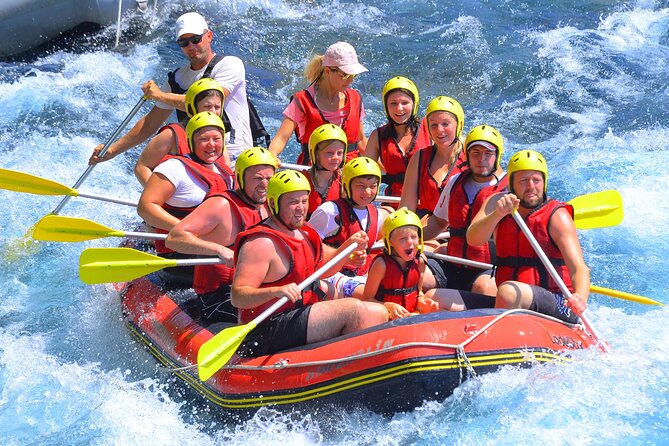 "Side: Whitewater Rafting Fun at Koprulu Canyon" - Gear and Safety: Lifevest, Helmet, and a Real Instructor Brief