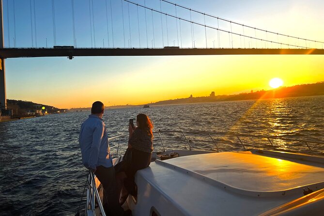 Sunset or Daytime Istanbul Guided Luxury Yacht Cruise with Snacks - Anadolu Hisarı: quieter ruins, strong waterfront presence