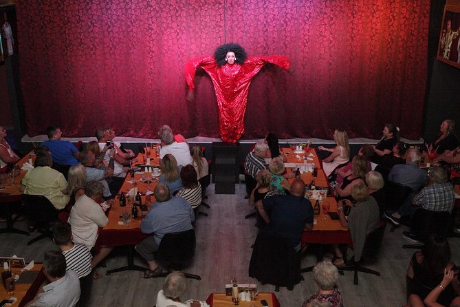 Talk of the Town Dinner Show From Marmaris w/One way Transfer - Seats, table setup, and the audience vibe