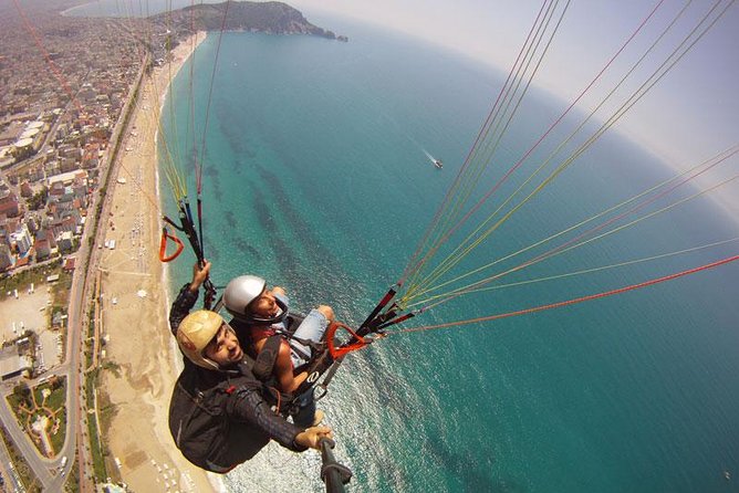 Tandem Paragliding in Alanya - The flight you are actually paying for: timing and views
