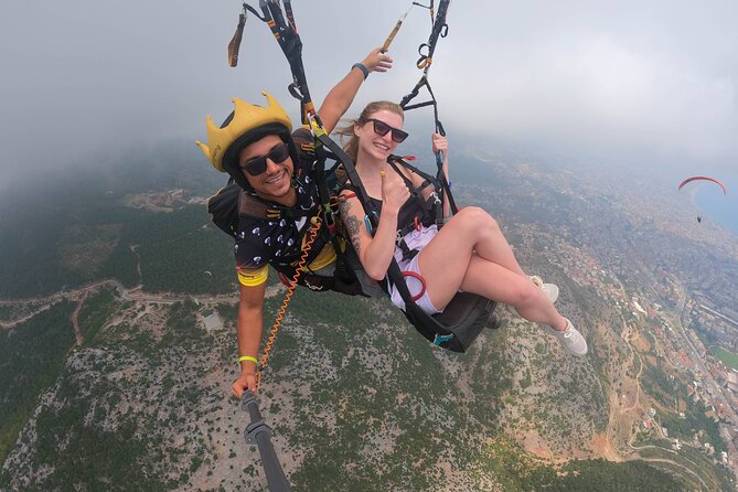 Tandem Paragliding in Alanya, Antalya Turkey with a Licensed Guide - Control for daredevils: taking the stick, without the risk