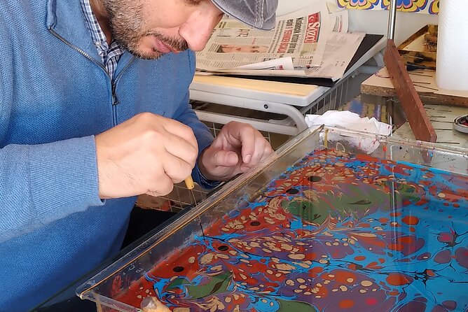 Turkish Marbling Paper Art Workshop - Finding the Studio Near Cankurtaran, and Timing That Fits Istanbul Days
