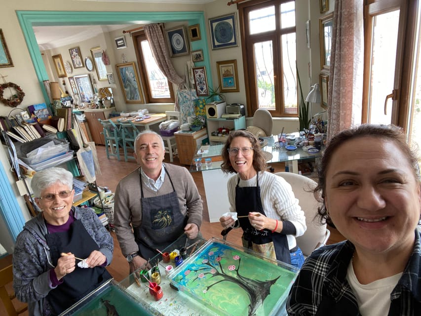 Turkish Marbling Paper Ebru Art Workshop - Your take-home marbled paper, drying time, and how to plan around it