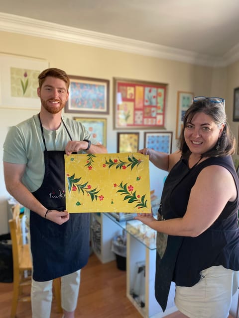 Turkish Marbling Paper Ebru Art Workshop - Should you book Turkish Marbling Paper (Ebru) with Betül?