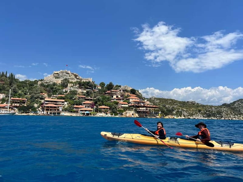 Ultimate Kekova Island Kayaking Trip - Simena Village lunch, free time, and the optional castle hike