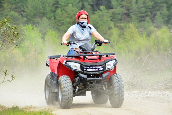 "Unleash Your Inner Adventurer: Quad Safari in Side!" - Taurus Mountain trails: pine forests, muddy tracks, and water splashes